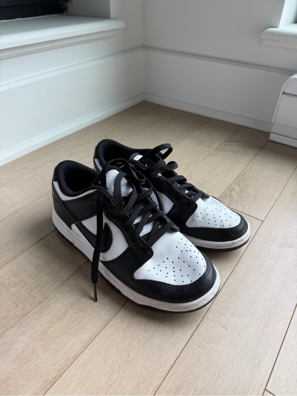 Nike Panda Dunk Black & White Low-Top Sneakers